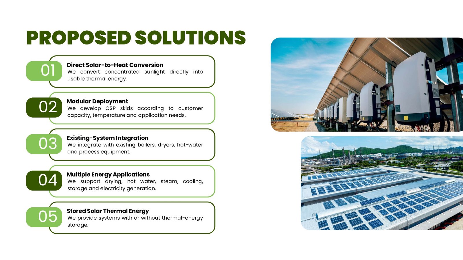 CSP Energy Systems supplied profile page 5